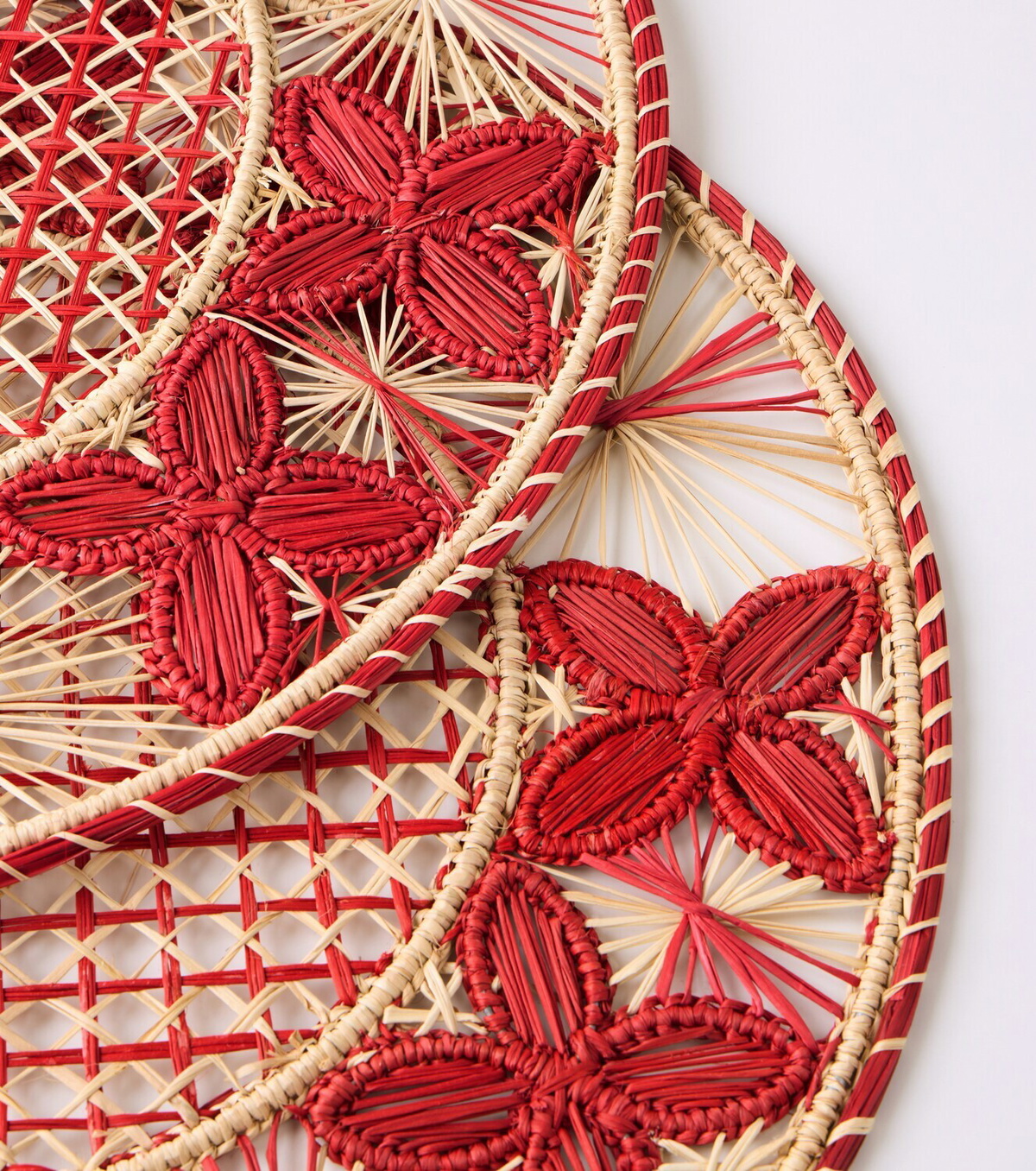 Cabana Louloudi set of 2 wicker placemats