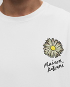 Maison Kitsune Floating Flower Comfort Tee Shirt White - Mens - Shortsleeves