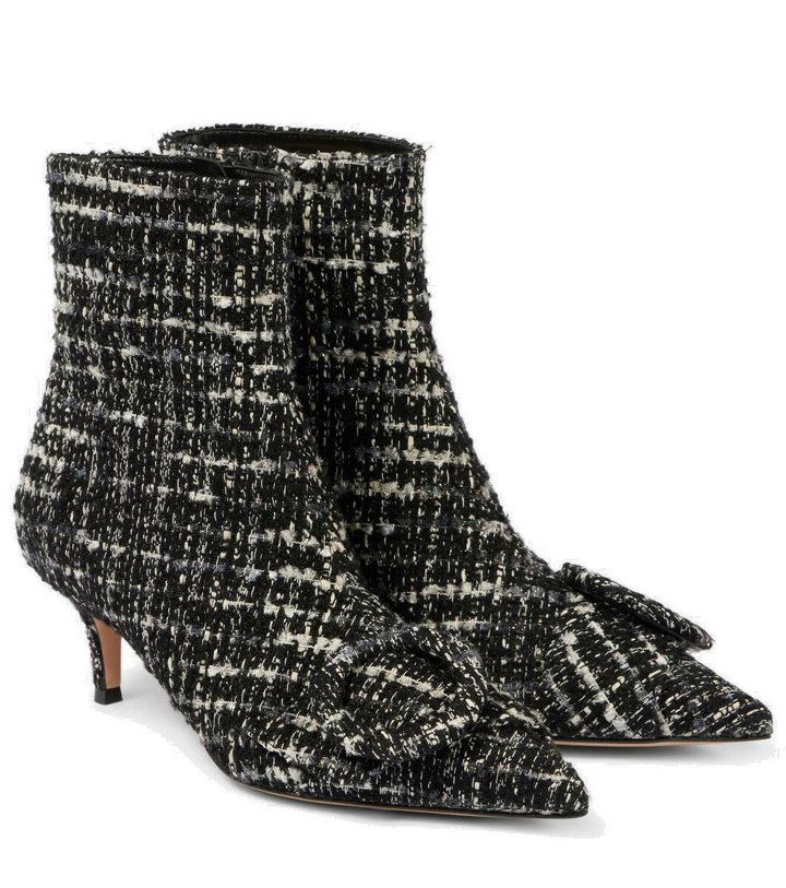 Photo: Gianvito Rossi Tweed ankle boots