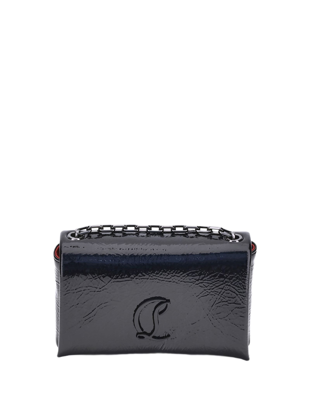 Christian Louboutin - Loubila denim clutch Christian Louboutin
