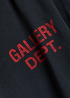 Gallery Dept. Logo-print Cotton T-shirt Black