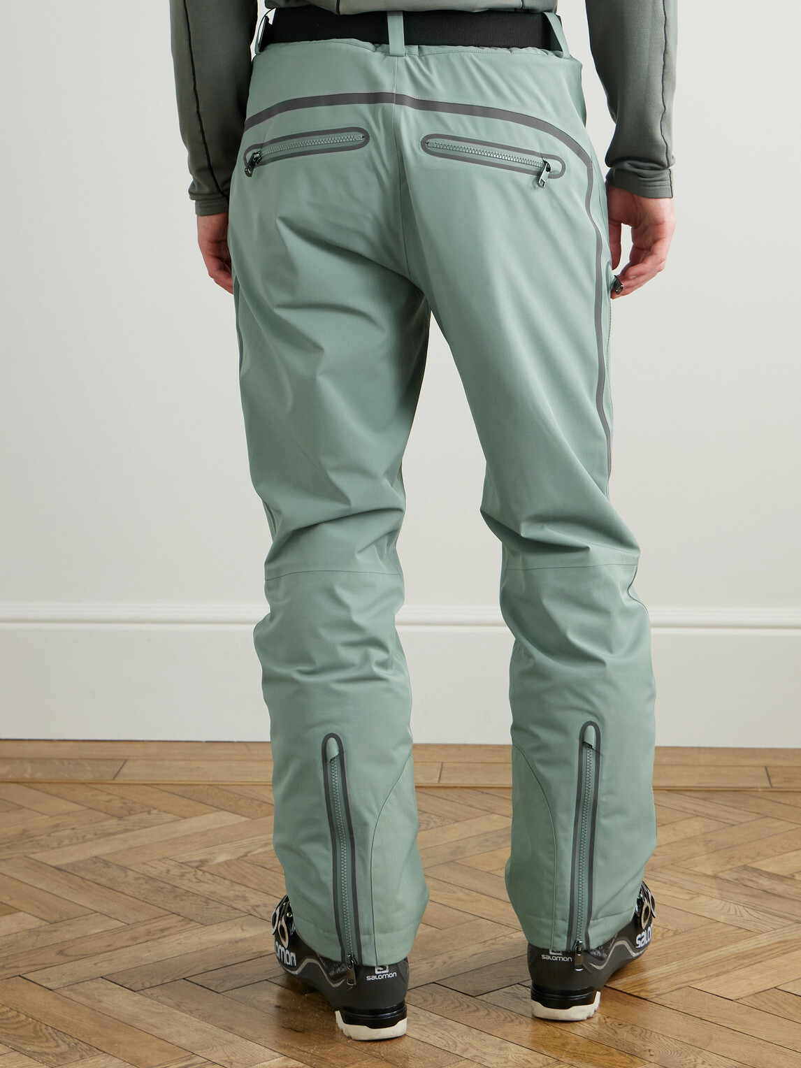 BOGNER - Tim6-T Straight-Leg Belted Ski Pants - Green