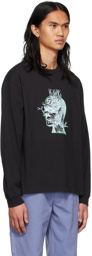 Brain Dead Black Brain Roots Long Sleeve T-Shirt