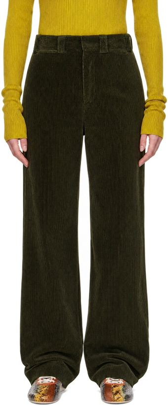 Photo: Rier Green Corduroy Trousers