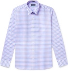 Peter Millar - Capri Slim-Fit Button-Down Collar Checked Cotton Shirt - Pink