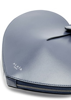 Alaïa Le Coeur Leather Cross-body bag - Light Blue - One Size