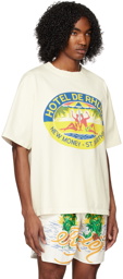 Rhude Off-White 'Hotel de Rhude' T-Shirt