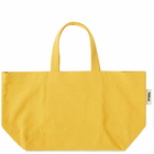 Tekla Fabrics Men's Canvas Beach Bag in Yellow