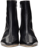 Staud Black Wally Ankle Boots