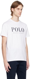 Polo Ralph Lauren White Printed T-Shirt