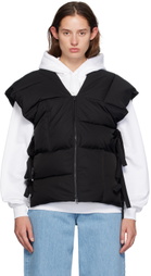 Kenzo Black Kenzo Paris Sleeveless Puffer Jacket
