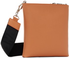 Vivienne Westwood Orange Squire Square Crossbody Webb Strap Bag