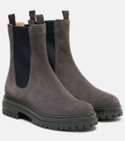 Gianvito Rossi Chester suede Chelsea boots