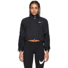 Nike Black Ripstop Cropped Jacket