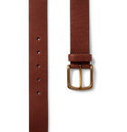 Anderson's - 3.5cm Leather Belt - Brown