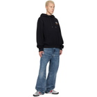 Off-White Black Off Line Regular Hoodie