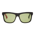 Gucci Black Urban Colorblocked Sunglasses