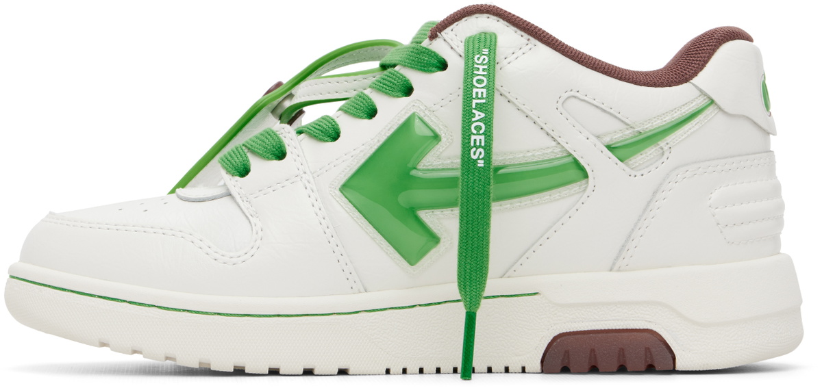 Off-White White 'Out Of Office' Bubble Arrow Sneakers