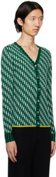 ZANKOV Green Petra Cardigan