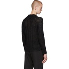 Prada Black Mohair Sweater