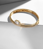 Shay Jewelry 18kt gold bangle with diamonds