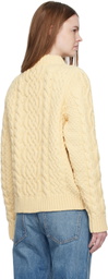 Baserange Off-White Lens Sweater