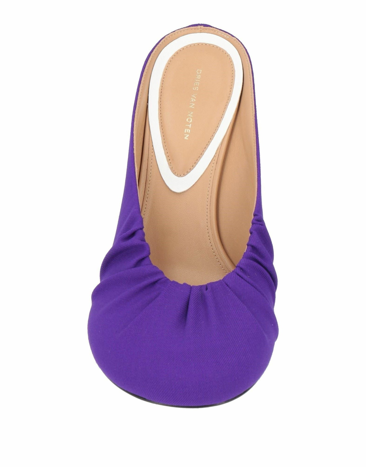 Dries Van Noten Womens Mules & Clogs in Purple