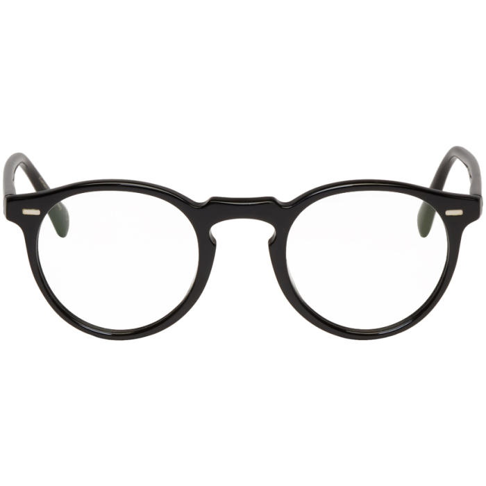 Photo: Oliver Peoples Black Gregory Peck Glasses