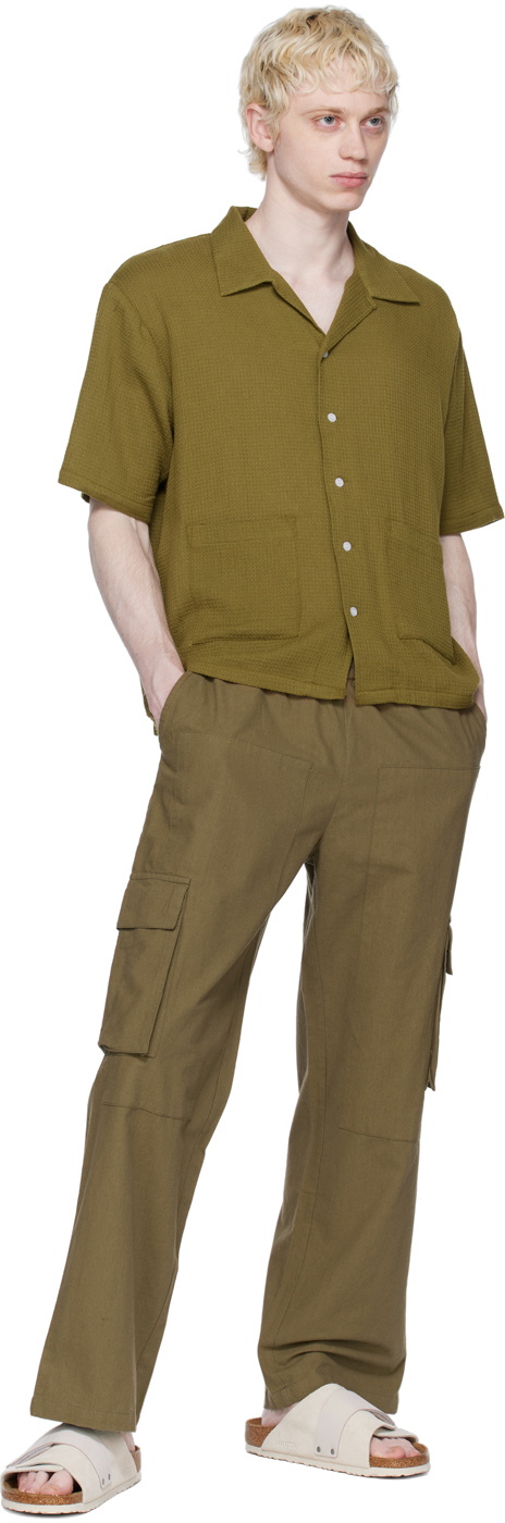 Gimaguas Khaki Luca Cargo Pants Gimaguas
