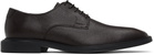 Hugo Brown Grained Leather Derbys