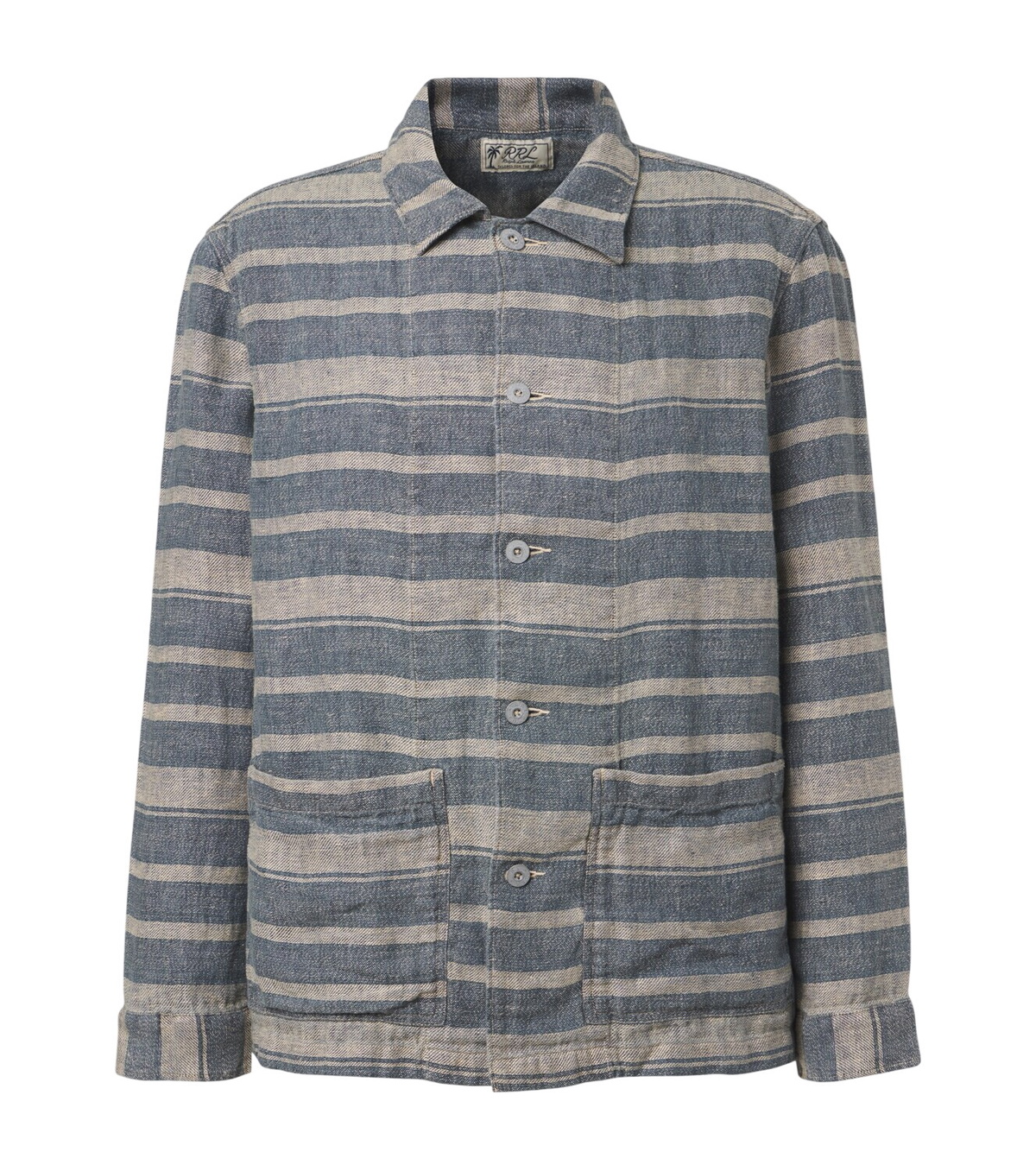 RRL Tan Suede Western Shirt RRL