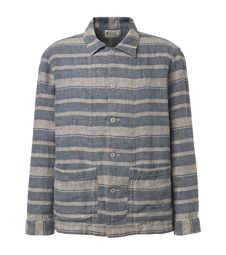 Photo: RRL Striped linen overshirt