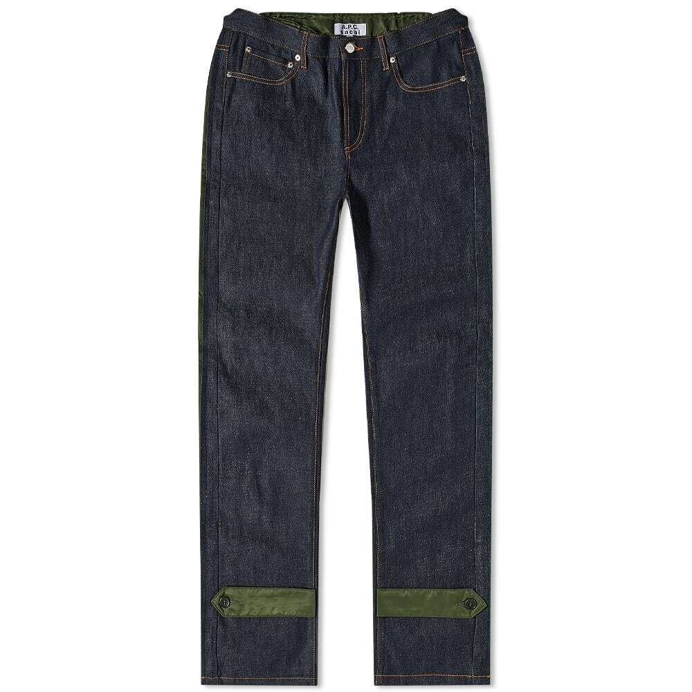 A.P.C. x Sacai Haru Trouser in Khaki A.P.C.