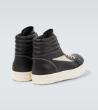 Rick Owens Leather high-top sneakers