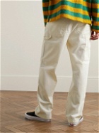 Saturdays NYC - Morris Straight-Leg Cotton-Blend Twill Trousers - Neutrals