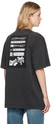 Y/Project Black Pinched Logo T-Shirt