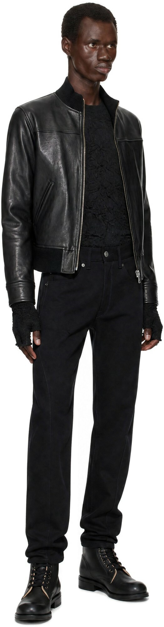 Junya Watanabe Black Levi's Edition Wool Trousers
