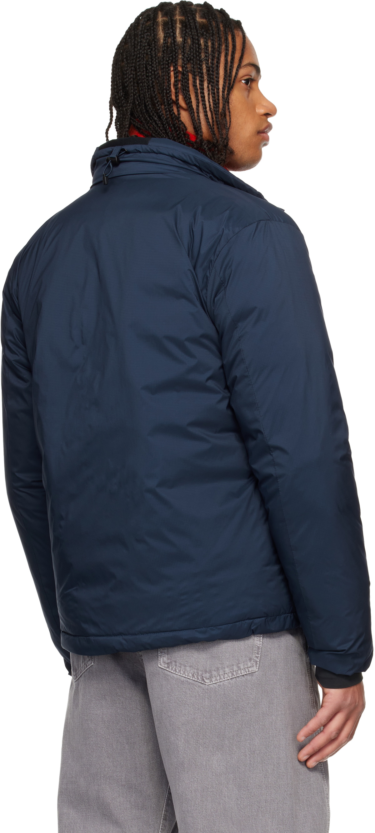 Canada Goose Navy Lodge Down Jacket