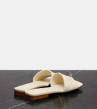Bottega Veneta Parco Intrecciato leather slides
