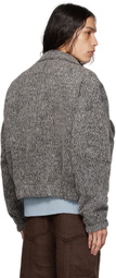 AFTER PRAY Black Highneck Jacket
