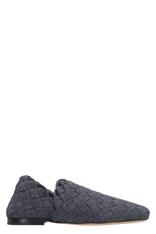 Photo: Bottega Veneta Denim Slippers