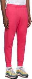 Nike Pink Sportswear Club Lounge Pants