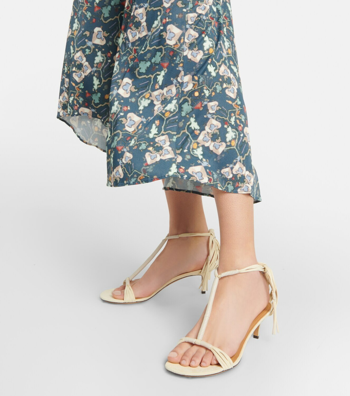 【Isabel Marant】 Aatos tasseledスエードサンダル Isabel Marant Aatos tasseled suede sandals Isabel Marant