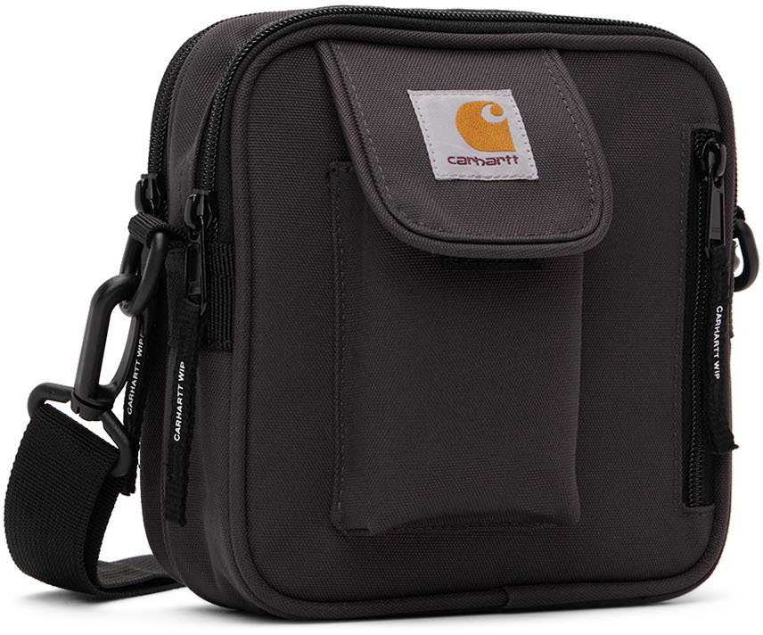 Carhartt WIP Essentials logo-patch Messenger Bag - Black