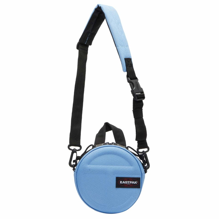 Photo: Eastpak x Telfar Circle Bag in Telfar Cerulean 
