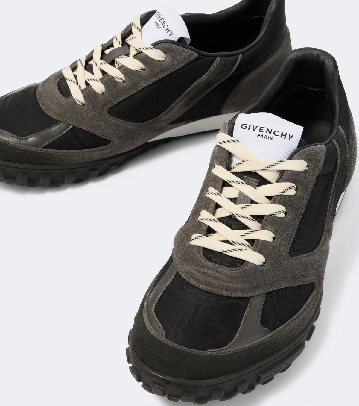 Givenchy Glide suede-trimmed sneakers