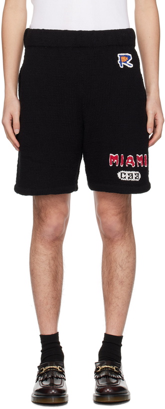 Photo: RICE NINE TEN Black College Shorts