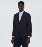 Lardini Single-breasted gabardine blazer