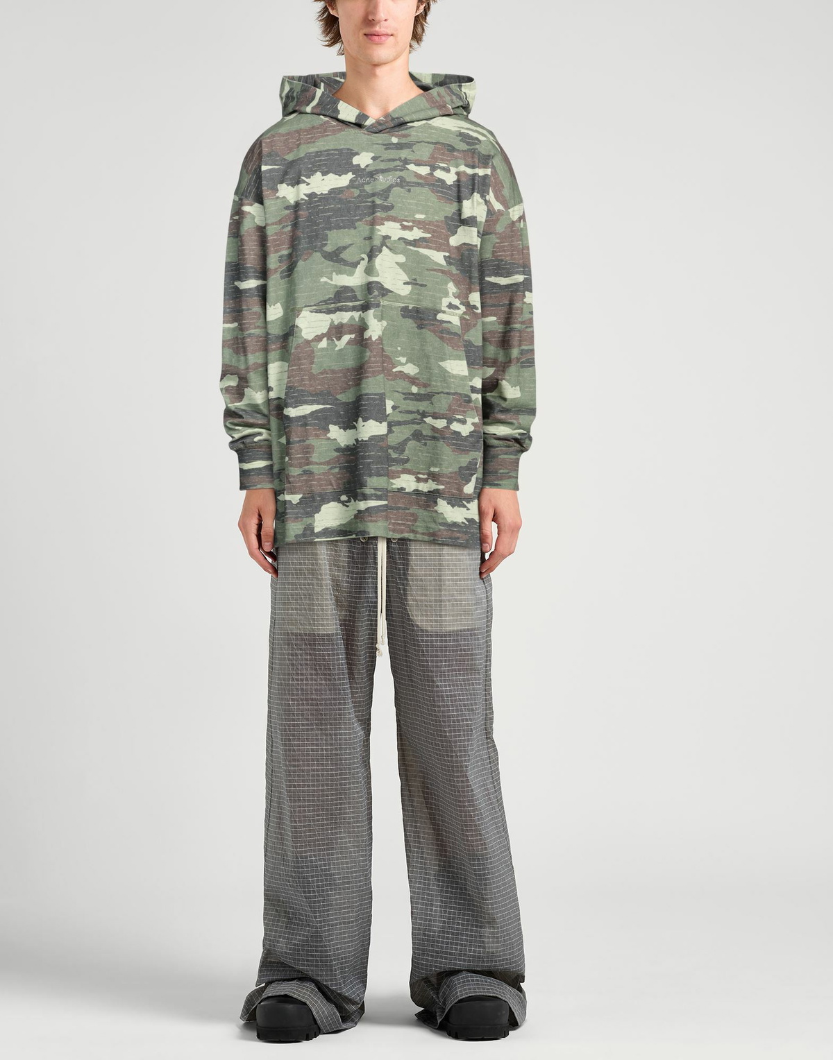 Acne Studios Mens Sweatshirt Military in Green