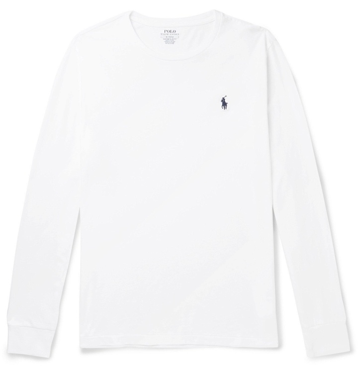 Photo: Polo Ralph Lauren - Cotton-Jersey T-Shirt - White